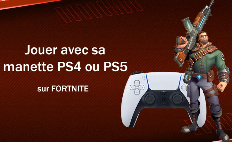 Comment utiliser la manette PS4 ou PS5 sur PC pour jouer à Fortnite ?