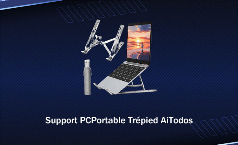 Support pc Portable Trépied AiTodos